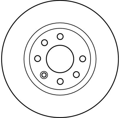 Bremsscheibe - DF4300 TRW