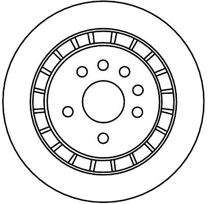 Bremsscheibe - DF4337 TRW