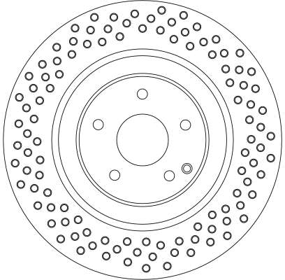 Brake Disc - DF4341S TRW