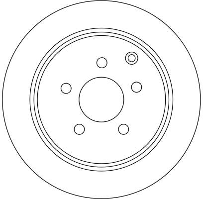 Bremsscheibe - DF4353 TRW