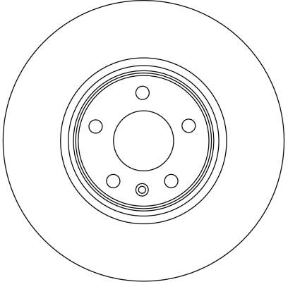 Bremsscheibe - DF4358S TRW