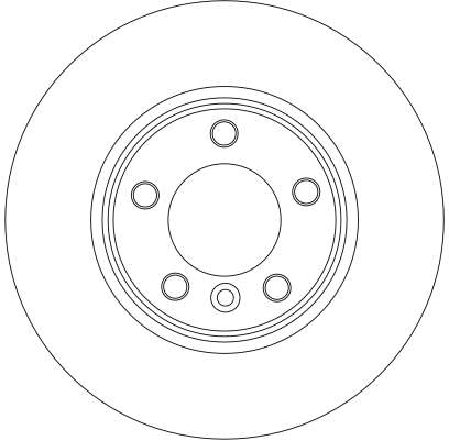 Bremsscheibe - DF4359 TRW