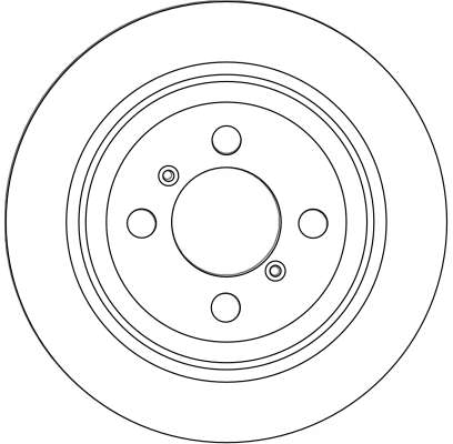 Bremsscheibe - DF4376 TRW