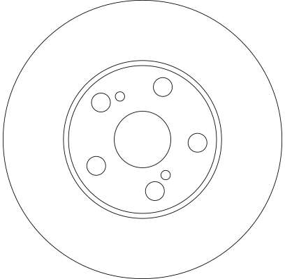 Brake Disc - DF4416 TRW