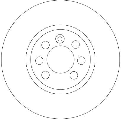 Brake Disc - DF4426 TRW