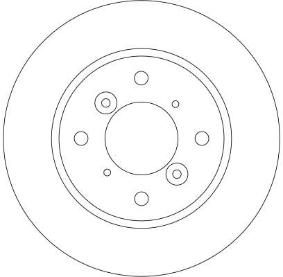 Bremsscheibe - DF4435 TRW