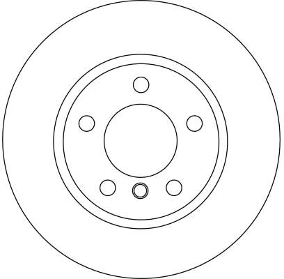 Bremsscheibe - DF4449 TRW