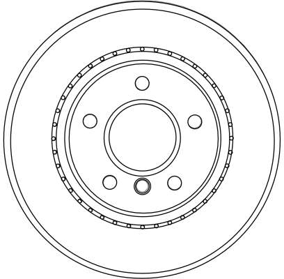 Bremsscheibe - DF4450 TRW