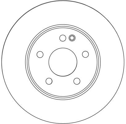 Brake Disc - DF4454 TRW