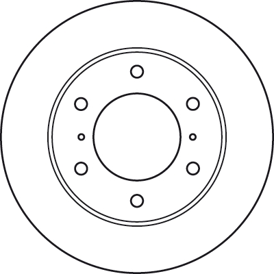 Brake Disc - DF4870 TRW