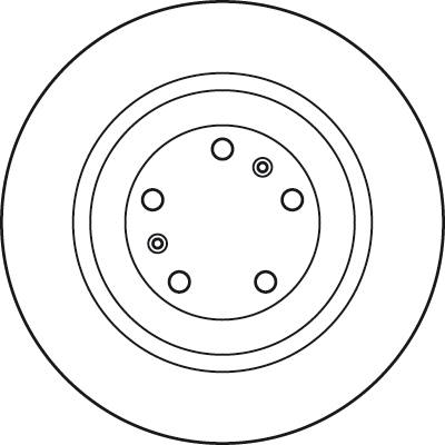 Brake Disc - DF4902S TRW