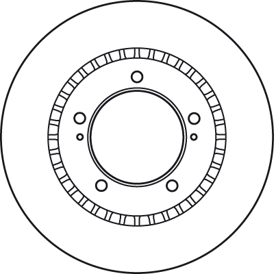 Brake Disc - DF4912 TRW