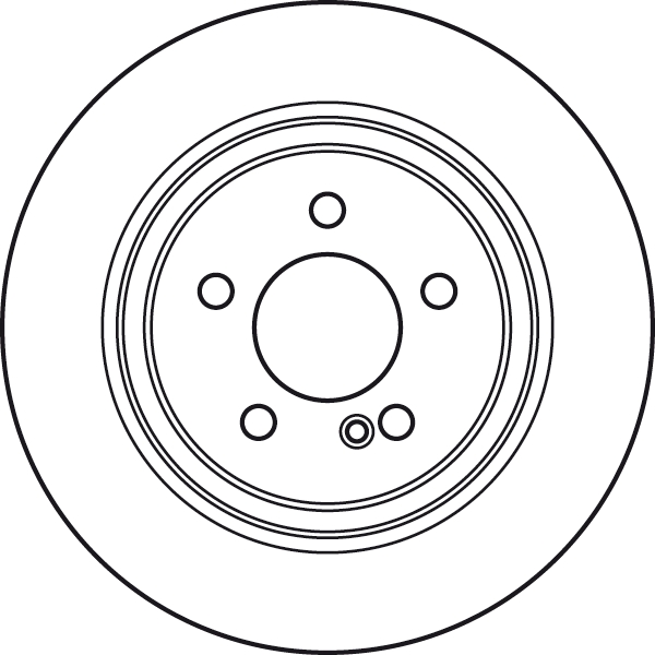 Brake Disc - DF4915 TRW