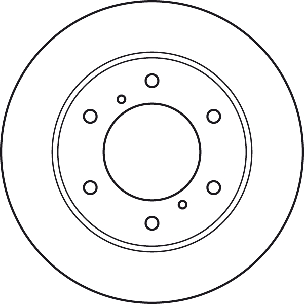 Brake Disc - DF4920 TRW