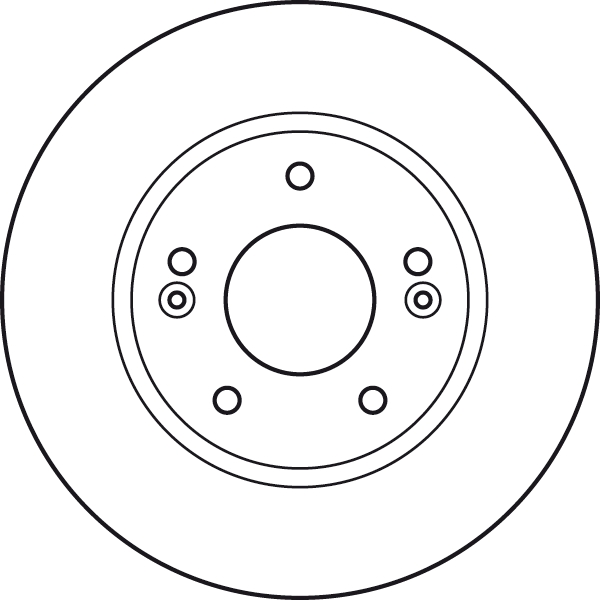 Bremsscheibe - DF4922 TRW