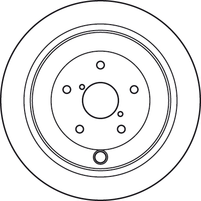 Bremsscheibe - DF4929 TRW