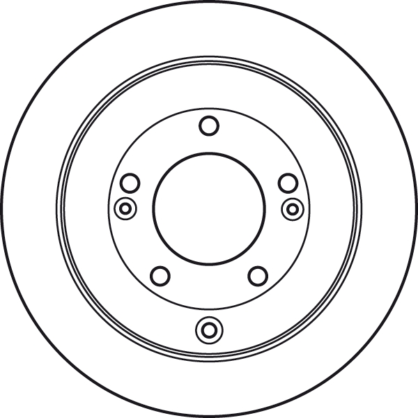 Bremsscheibe - DF4937 TRW