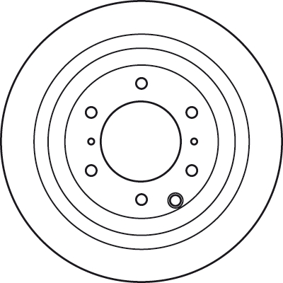 Brake Disc - DF4944S TRW