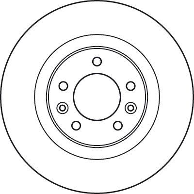 Bremsscheibe - DF4945 TRW