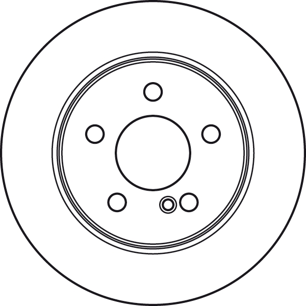 Bremsscheibe - DF4948 TRW