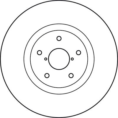 Brake Disc - DF4949S TRW