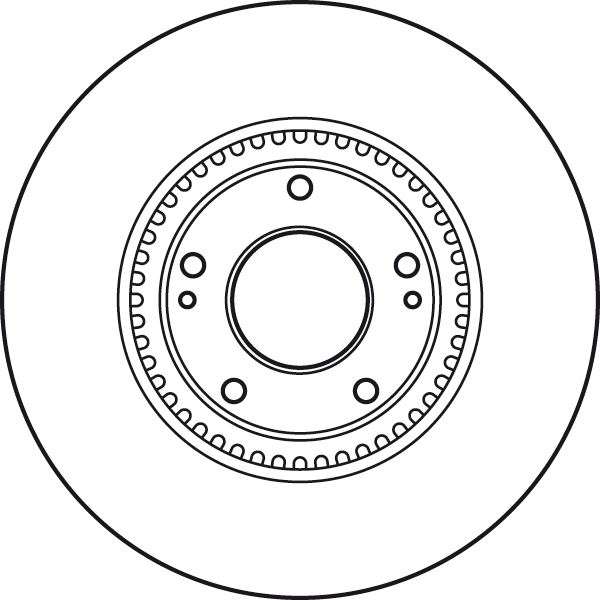Discofreno - DF4957S TRW