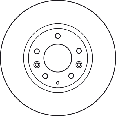 Brake Disc - DF4974S TRW