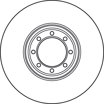 Discofreno - DF4985S TRW