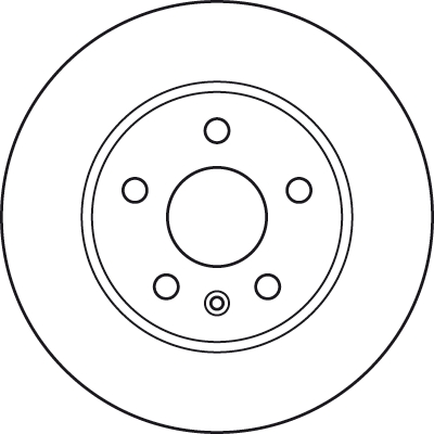 Brake Disc - DF4995S TRW
