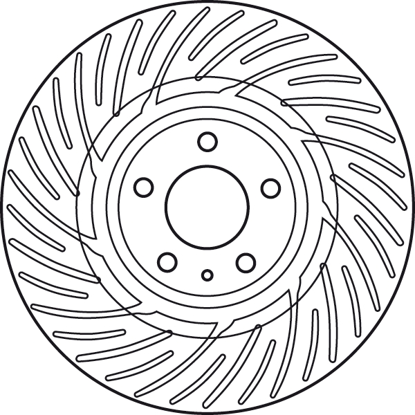 Discofreno - DF6014S TRW