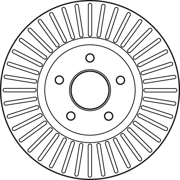 Bremsscheibe - DF6019S TRW