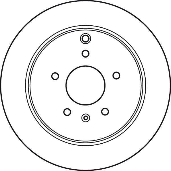 Bremsscheibe - DF6024 TRW