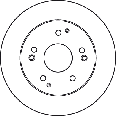 Bremsscheibe - DF6026 TRW