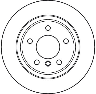 Brake Disc - DF6033 TRW