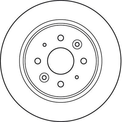 Brake Disc - DF6055 TRW