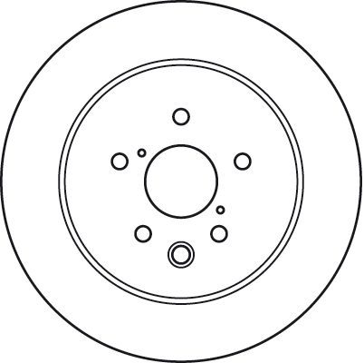 Bremsscheibe - DF6063 TRW