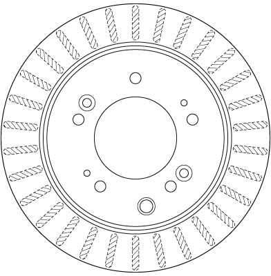 Discofreno - DF6191S TRW
