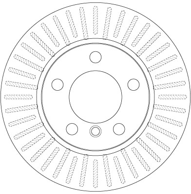 Bremsscheibe - DF6255 TRW