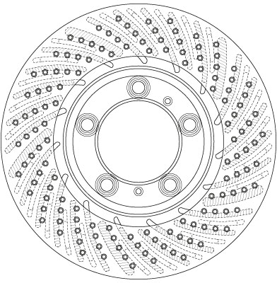Discofreno - DF6267S TRW
