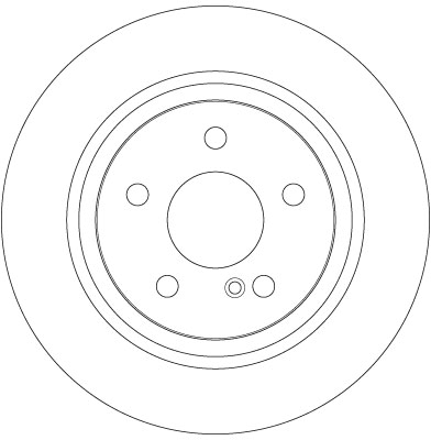 Brake Disc - DF6277 TRW