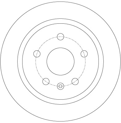 Discofreno - DF6312 TRW