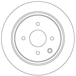 Brake Disc - DF6317 TRW