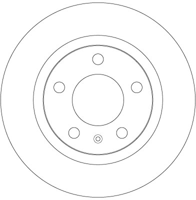 Brake Disc - DF6339 TRW