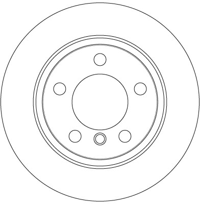 Brake Disc - DF6353 TRW