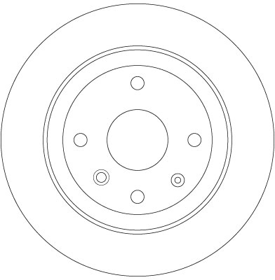 Bremsscheibe - DF6360 TRW