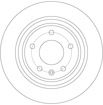 Discofreno - DF6363 TRW