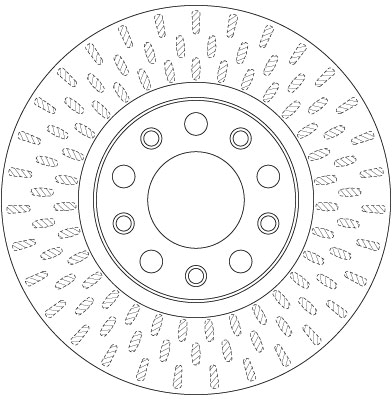 Bremsscheibe - DF6450 TRW