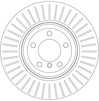 Brake Disc - DF6476S TRW