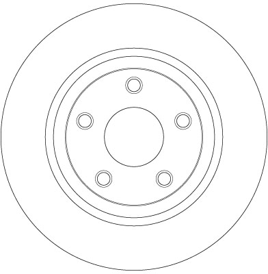 Bremsscheibe - DF6492 TRW