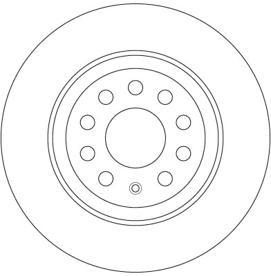 Brake Disc - DF6504 TRW